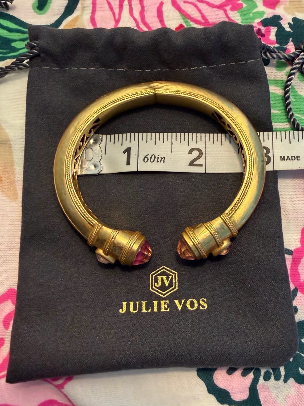 Cannes Demi Cuff Bracelet by Julie Vos - Picture 4 of 5